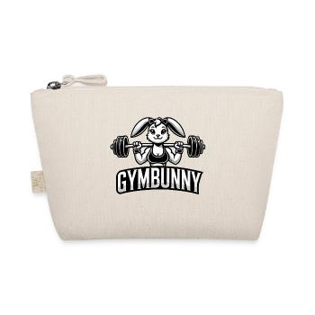GymBunny Muscular Female - Organic Pouch - nature - Front