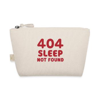 404: Sleep Not Found - Bio-Täschchen - Natur - Vorne