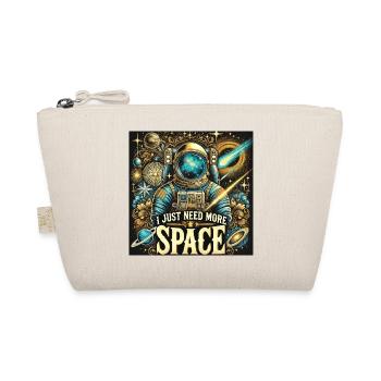 MORE SPACE - Bio-Täschchen - Natur - Vorne