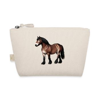 Horse Cold Blood Brown - Organic Pouch - nature - Front