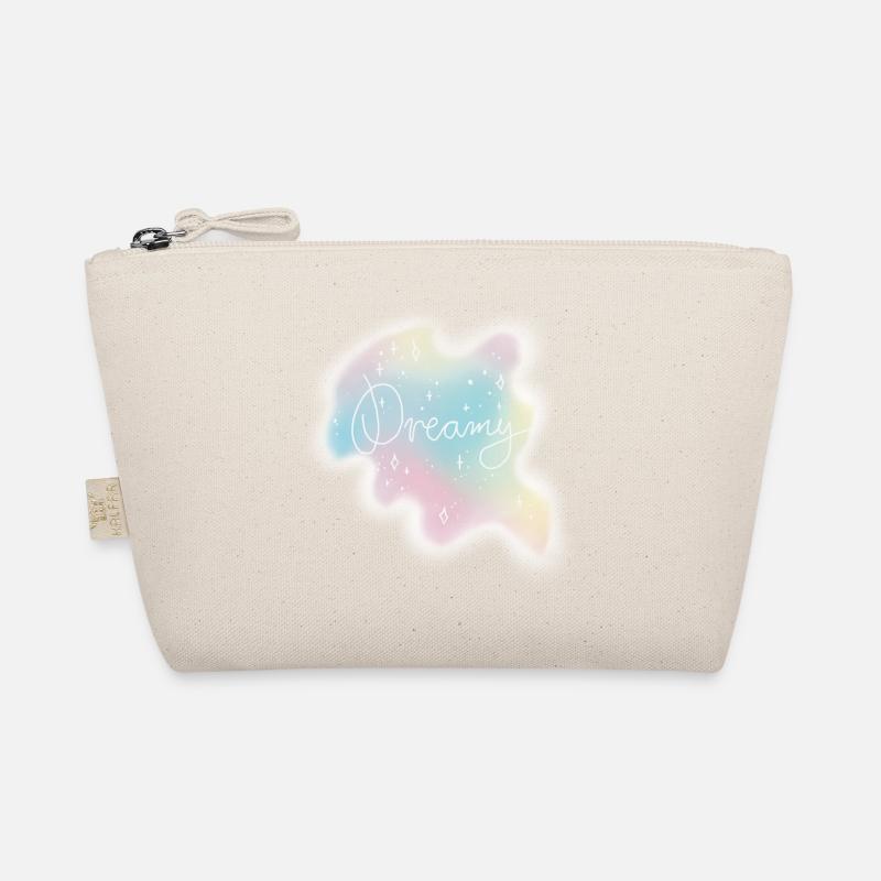 Dreamy – Pastell Aquarell Ästhetik - Bio-Täschchen - Natur