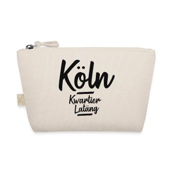 Köln Veedel Kwartier Latäng kölsch - Bio-Täschchen - Natur - Vorne