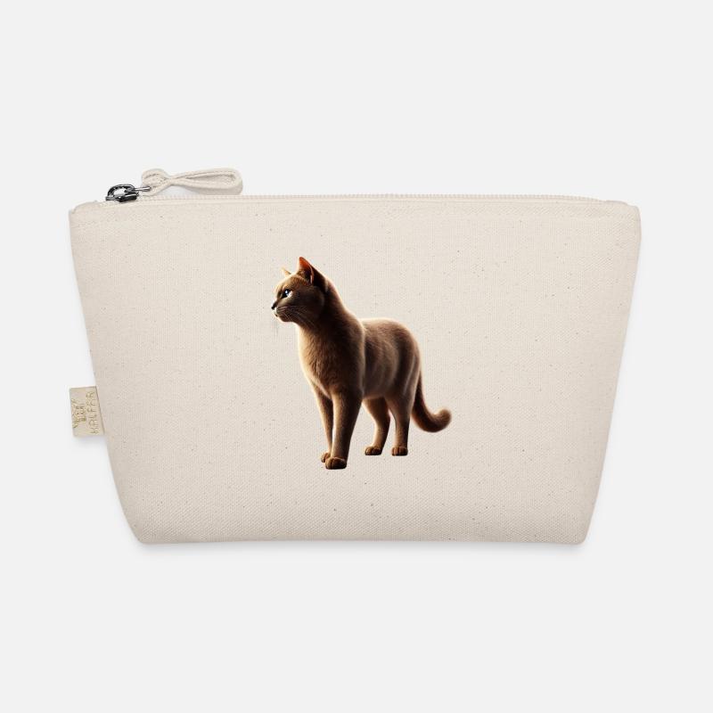 Cat Realistic Organic Pouch