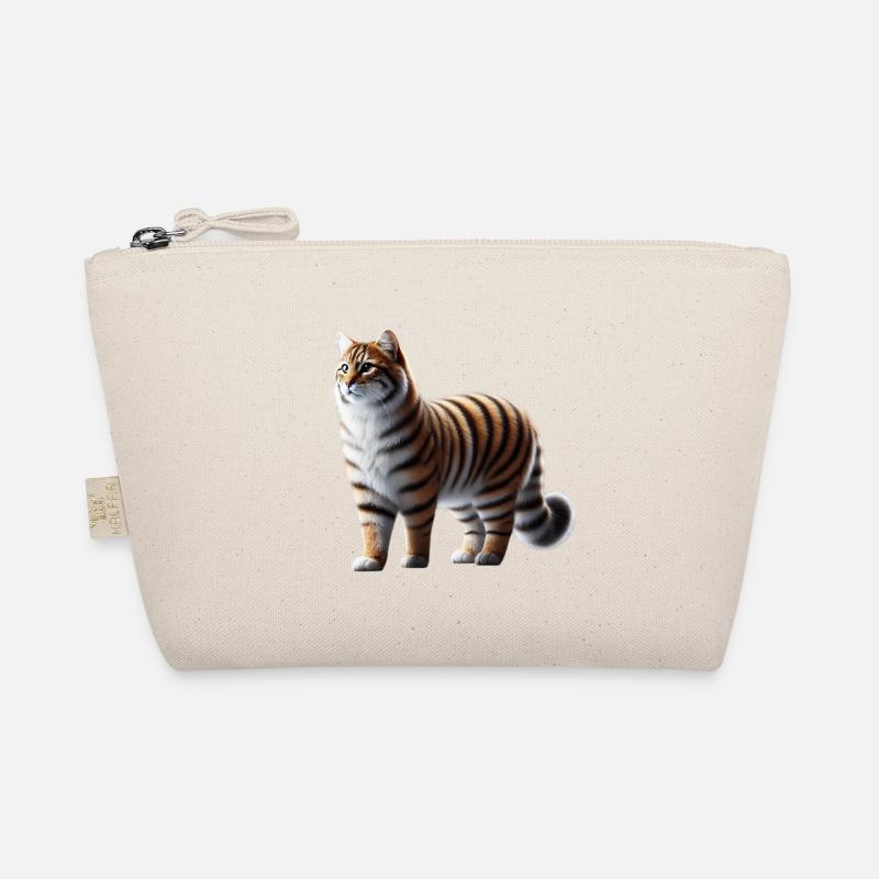Tiger Katze Bio-Täschchen