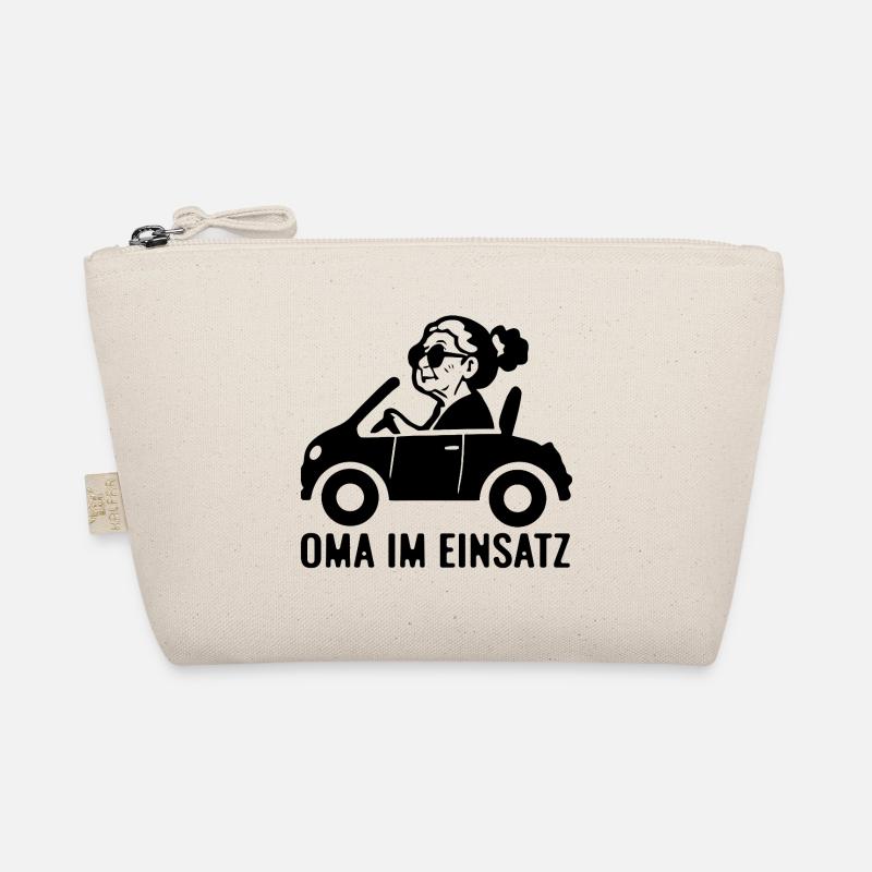 Oma im Einsatz Auto Bio-Täschchen