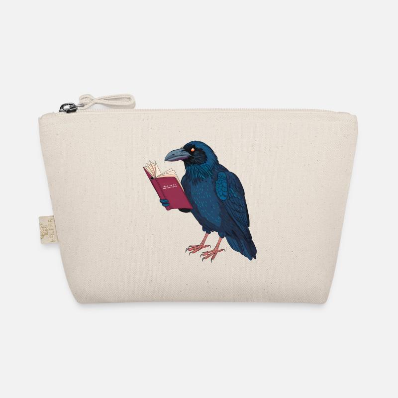 Mysterious Raven Organic Pouch