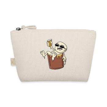 Every day is a moment to celebrate - Organic Pouch - nature - Front