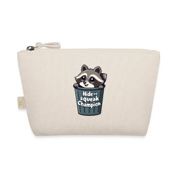 Hide and Squeak Champion - Organic Pouch - nature - Front