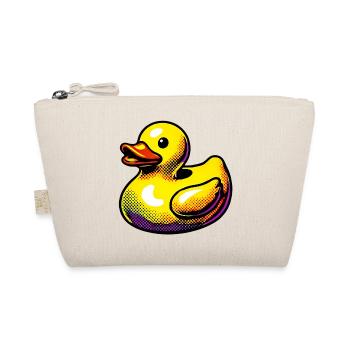 Ente Ente Ente Ente Ente - Bio-Täschchen - Natur - Vorne