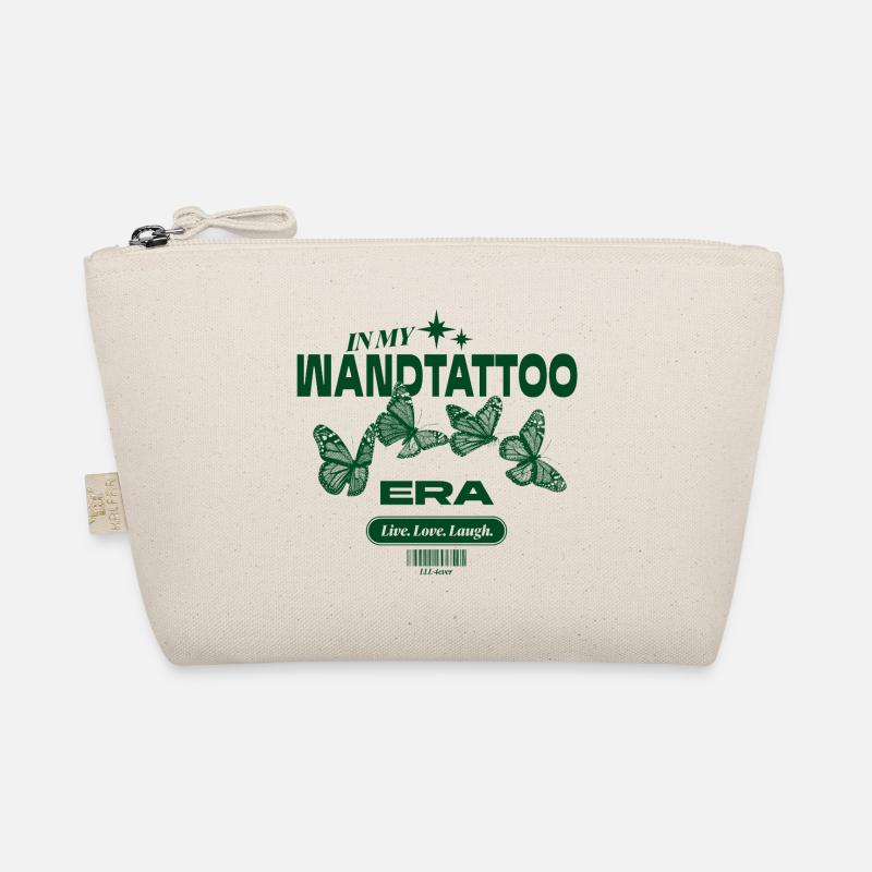 In My Wandtattoo Era – Ironischer Deko-Style - Bio-Täschchen - Natur