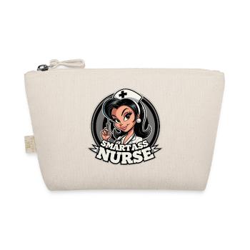 Smartass Nurse Drôle Cadeau - Trousse biologique - nature - Devant