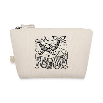 de l’océan – Baleine géométrique - Trousse biologique - nature - Devant