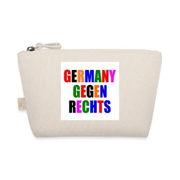 Germany gegen rechts - Bio-Täschchen - Natur - Vorne