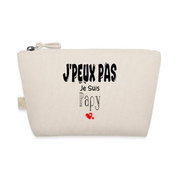 J'Peux Pas Je Suis Papy - Trousse biologique - nature - Devant