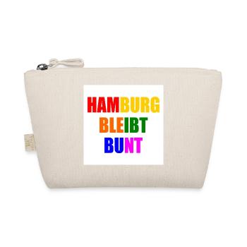 hamburg bleibt bunt - Bio-Täschchen - Natur - Vorne