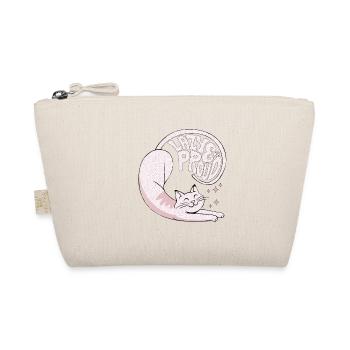Lazy y Proud Cats - Organic Pouch - nature - Front