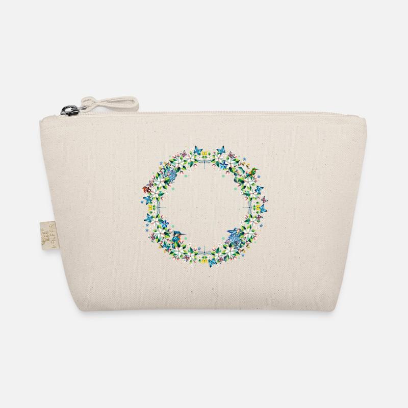 Couronne de printemps - Composition de fleurs et d’animaux colorés Trousse biologique
