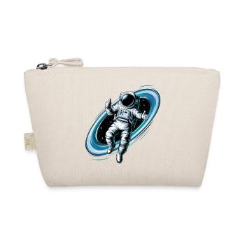 Cool astronaut in space with thumbs up - Organic Pouch - nature - Front