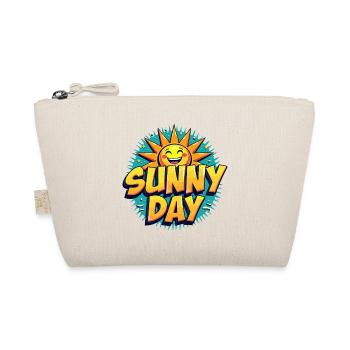 Sunny Day Sun Summer Holiday - Organic Pouch - nature - Front