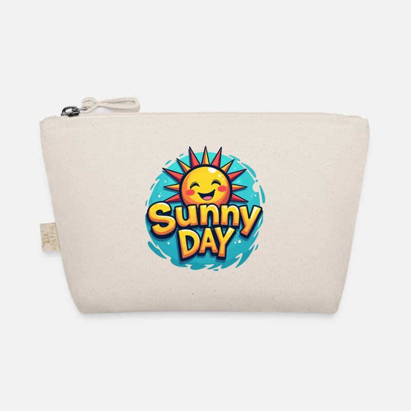 Sunny Day Sun Summer Holiday Organic Pouch