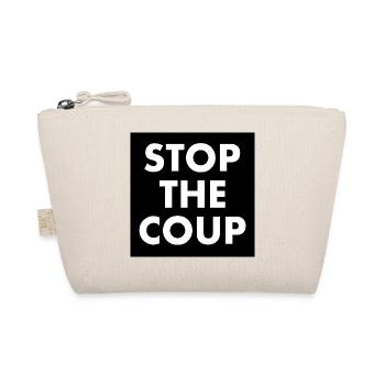 stop the coup - Organic Pouch - nature - Front