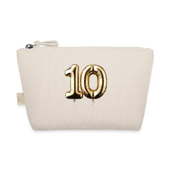 10 ans de ballon d’or feuille de ballon cadeau - Trousse biologique - nature - Devant