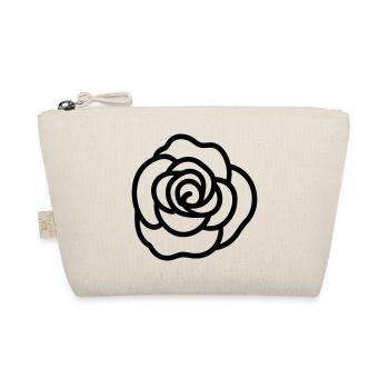 Pink Flower - Organic Pouch - nature - Front