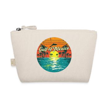 Gulf of Mexico Beach Palm Trees Summer Vacation tshirt - Organic Pouch - nature - Front