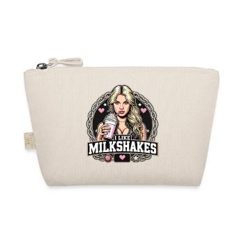 Milkshake Blonde Woman Blonde Gift - Organic Pouch - nature - Front