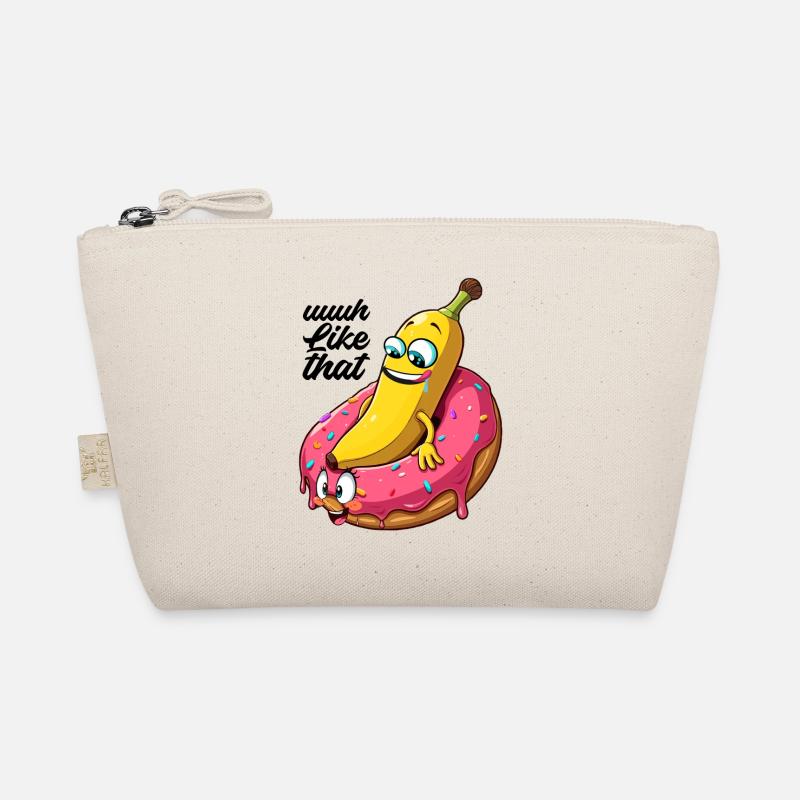 Banane Donut Beziehung Liebe machen Geschenk Bio-Täschchen