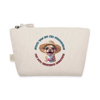 Chihuahua: Jeder Tag am Strand - Bio-Täschchen - Natur - Vorne