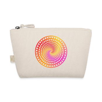 crazy dots - Organic Pouch - nature - Front