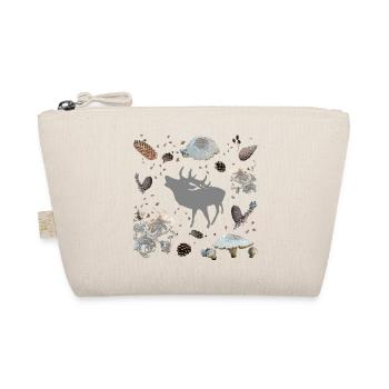 Cerf aux pommes de pin et champignons - Trousse biologique - nature - Devant