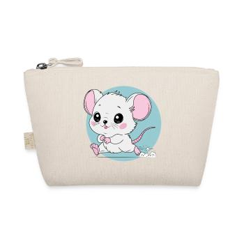 Souris Drôle en Course - Amateur de Fromage - Trousse biologique - nature - Devant