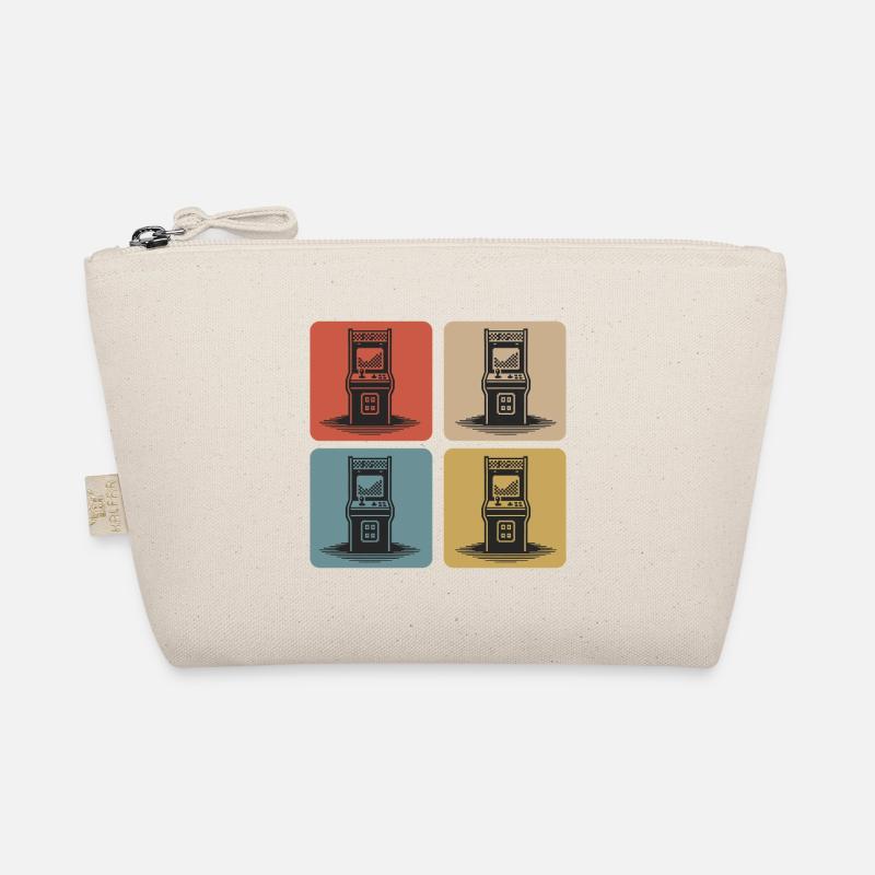Retro Gaming Machines 80s Organic Pouch