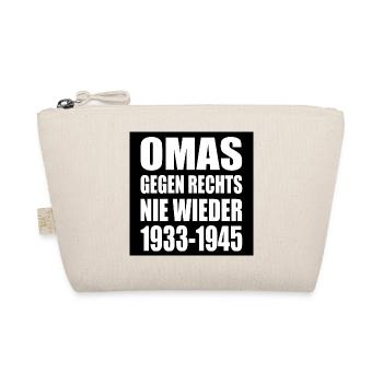 Omas gegen rechts - Bio-Täschchen - Natur - Vorne