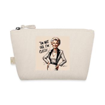 I'm not old, I'm a classic - Organic Pouch - nature - Front