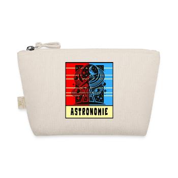 Astronomy Retro Style - Organic Pouch - nature - Front