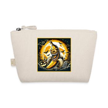 Spooky Halloween Banana - Organic Pouch - nature - Front