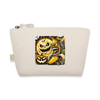 Spooky Halloween Banana - Organic Pouch - nature - Front