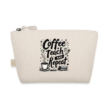 CoffeeTeach Repeat – Teacher Educator Education - Organic Pouch - nature - Front
