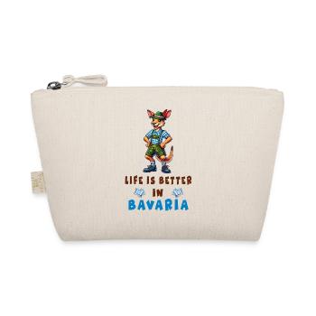 Bavarian kangaroo - Organic Pouch - nature - Front
