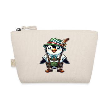 Bayerischer Pinguin - Bio-Täschchen - Natur - Vorne