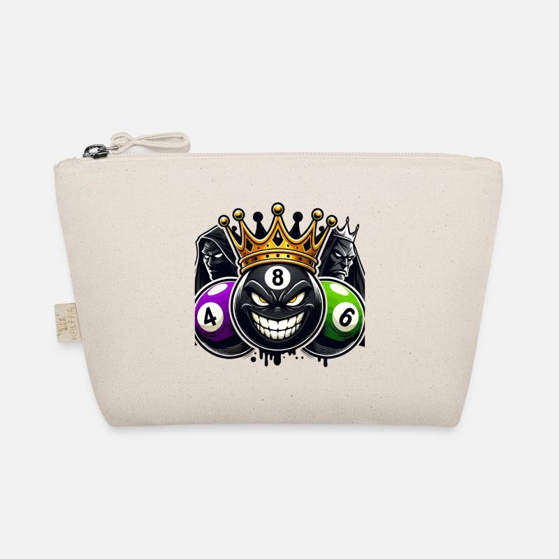 Billard King – Die 8-Ball Herrschaft Bio-Täschchen