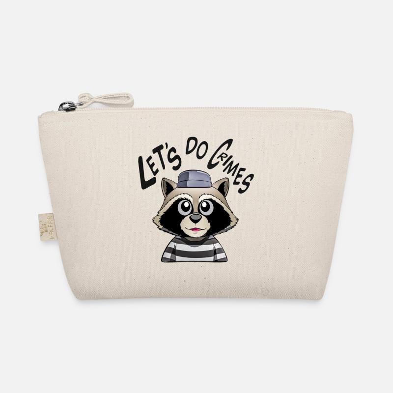 Lets do crimes raccoon Organic Pouch