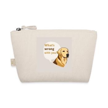 Golden Retriever - What ́s Wrong With You - Organic Pouch - nature - Front