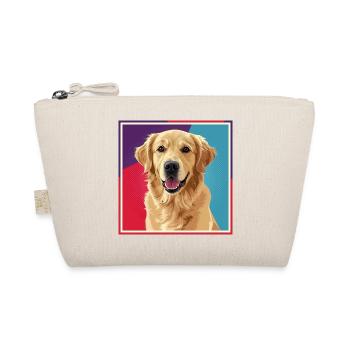 Dog - Golden Retriever - Bio-Täschchen - Natur - Vorne