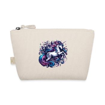 Einhorn Magisches Einhorn - Bio-Täschchen - Natur - Vorne