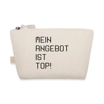ANGEBOT IST TOP NACHFRAGE - Bio-Täschchen - Natur - Vorne
