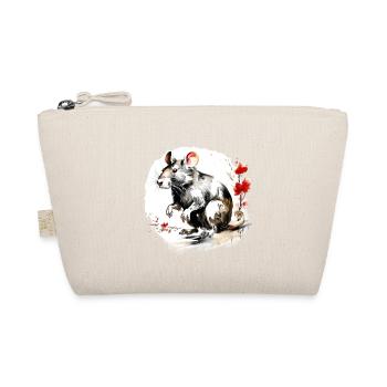 Signe du zodiaque chinois Rat - Trousse biologique - nature - Devant